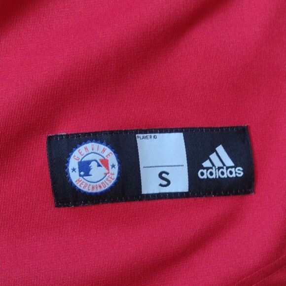 adidas MLB Philadelphia Phillies Red Short Sleeve Jersey Size Small - Picture 5 of 12